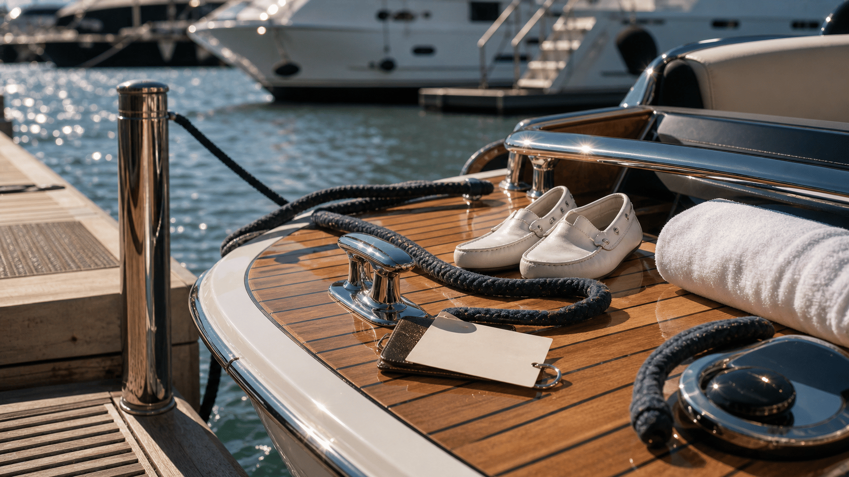 Cruise and yacht charter image with deck, cabin, and expedition departure atmosphere.