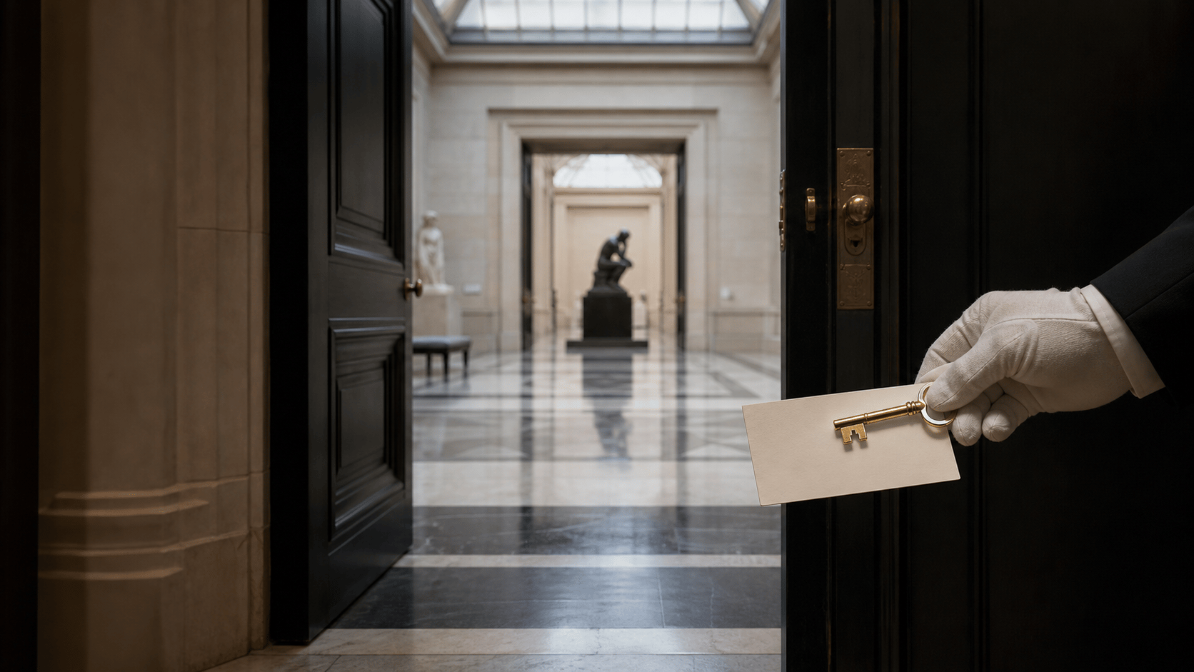 Private experience image with cultural access, dining reservation, and guide coordination atmosphere.