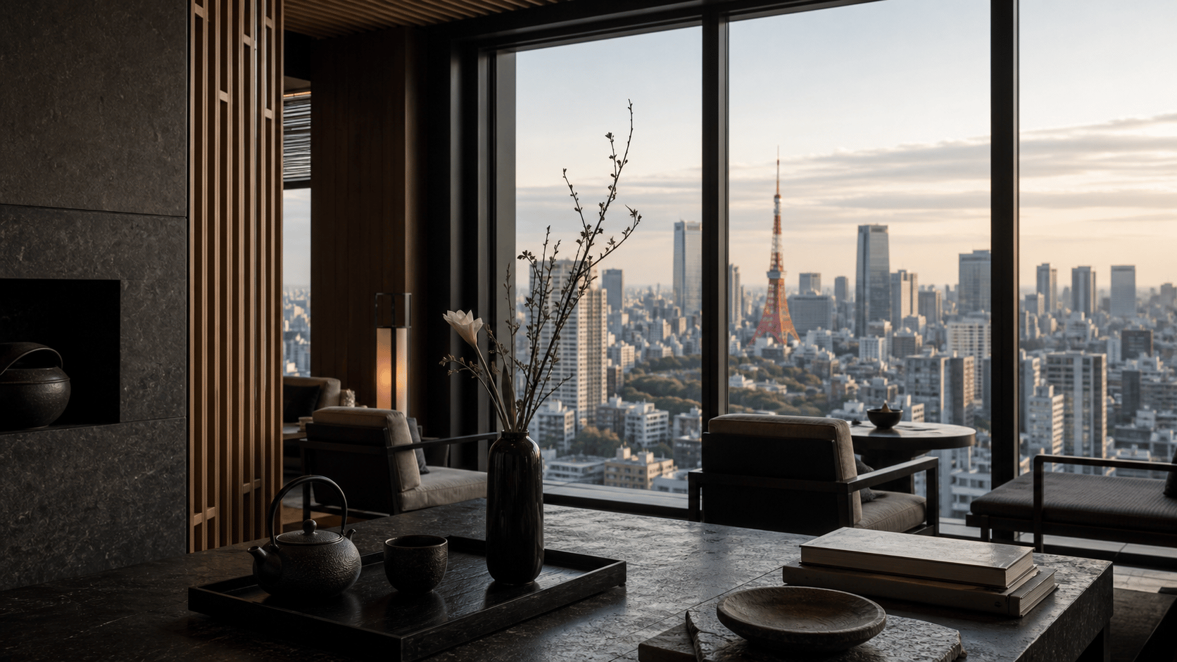 Janu Tokyo — the newer, more social sister address in Azabudai Hills.