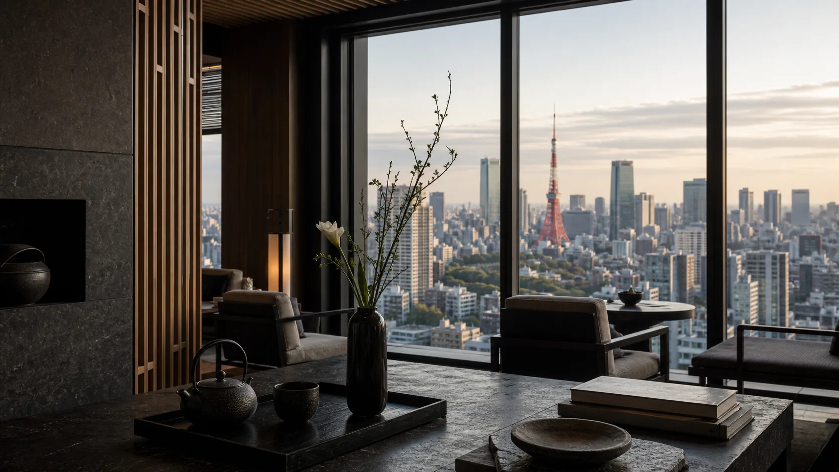Aman Tokyo vs. Janu Tokyo lifelike VIAIVE visual.