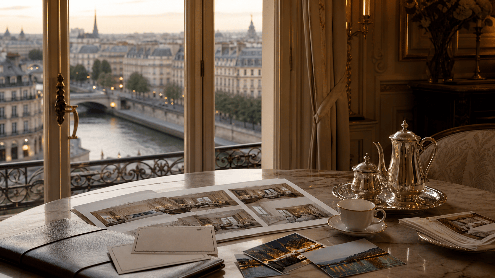 Lifelike VIAIVE Travel Pulse image for Paris: Paris palace arrival plan.
