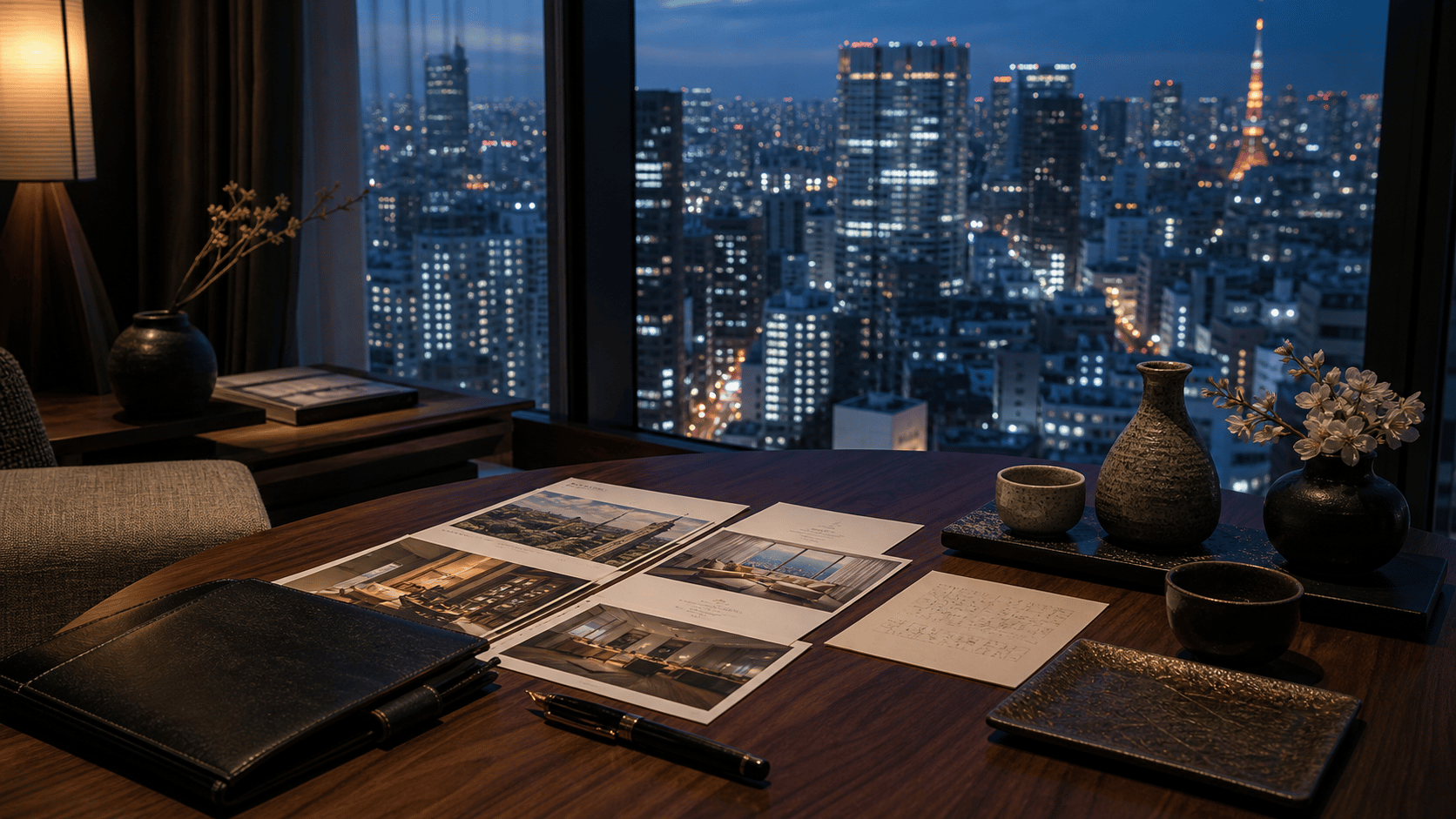Tokyo at dusk — the luxury hotel skyline read for the 2026 placement decision.