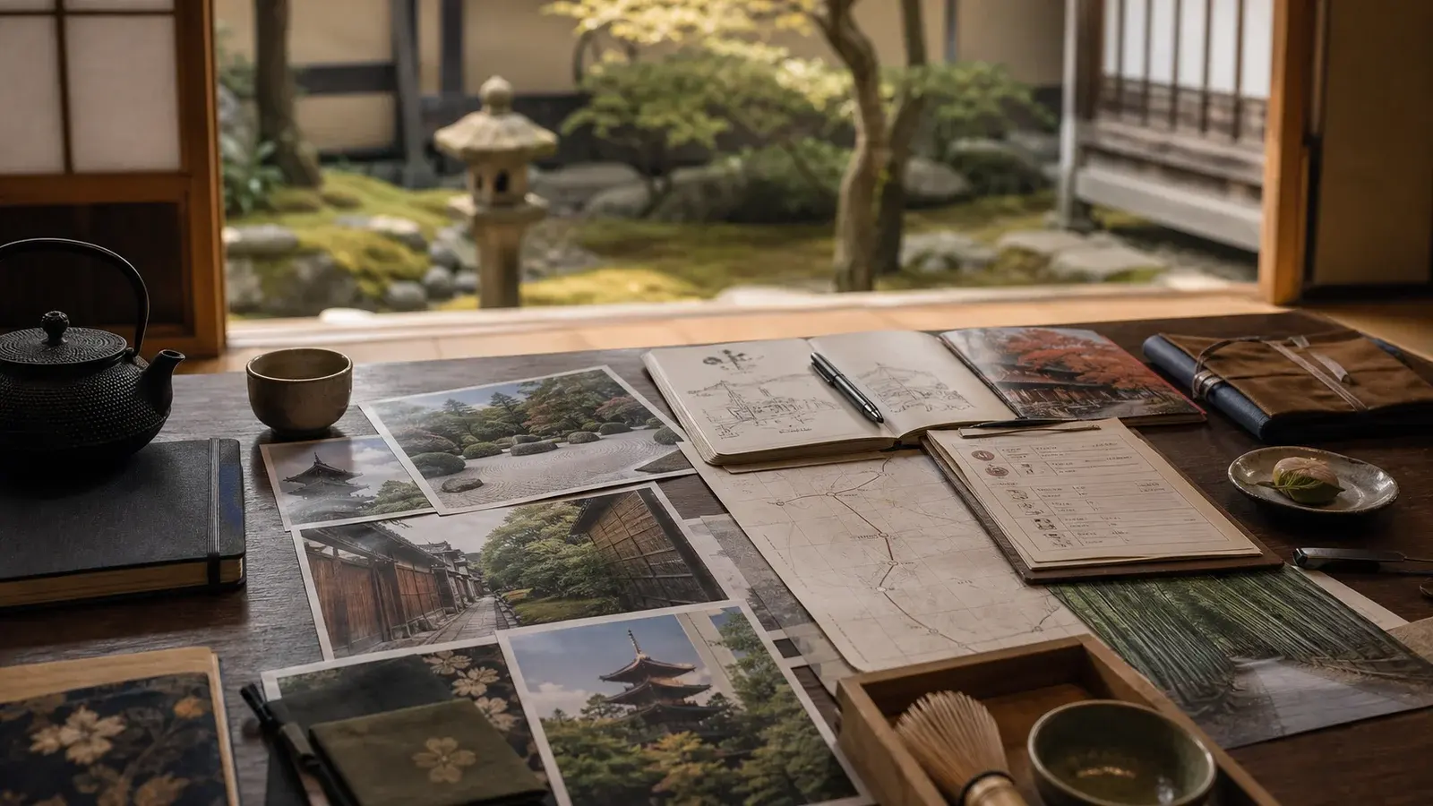 Private Guides in Kyoto route-planning VIAIVE visual.