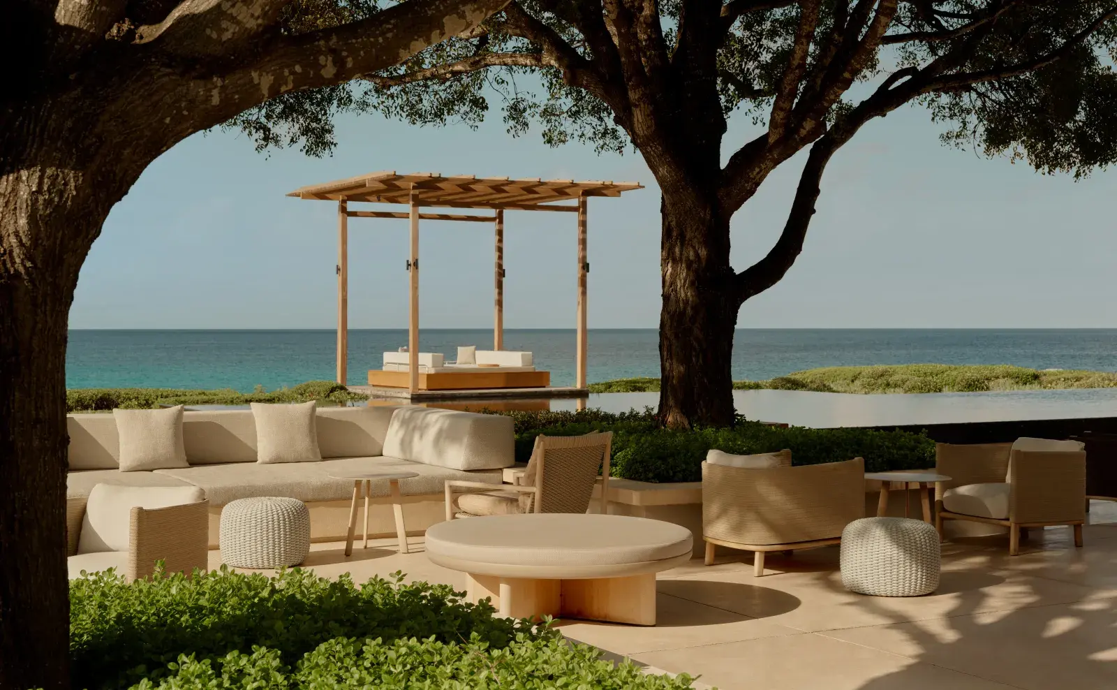 Amanyara — pool, press photograph from the official property site