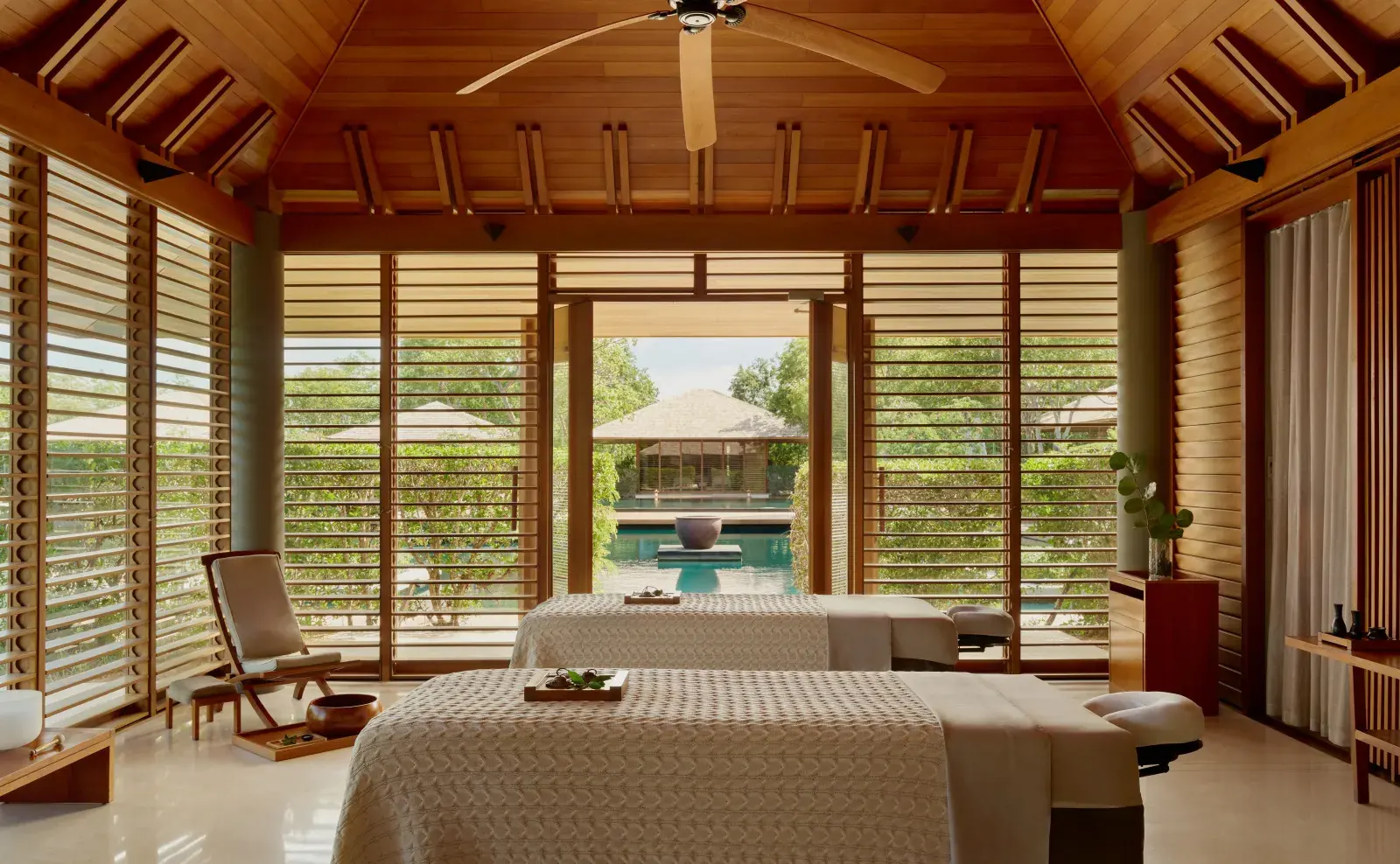 Amanyara — spa, press photograph from the official property site