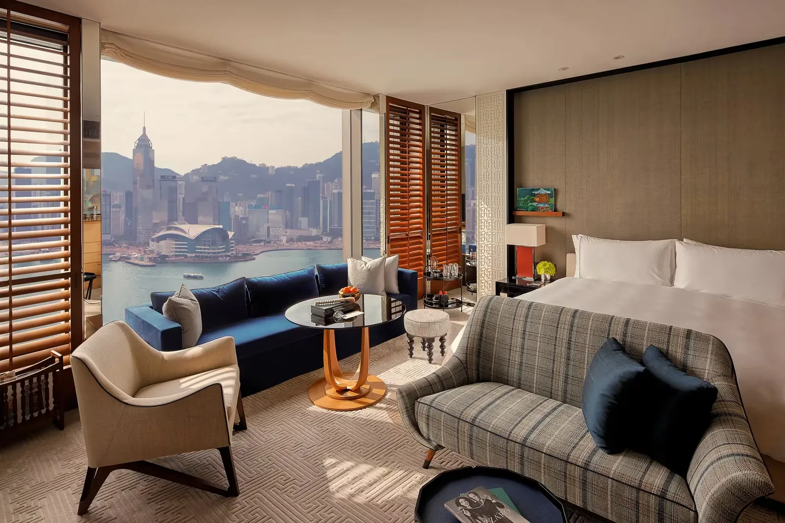 Grand Harbour View King room at Rosewood Hong Kong