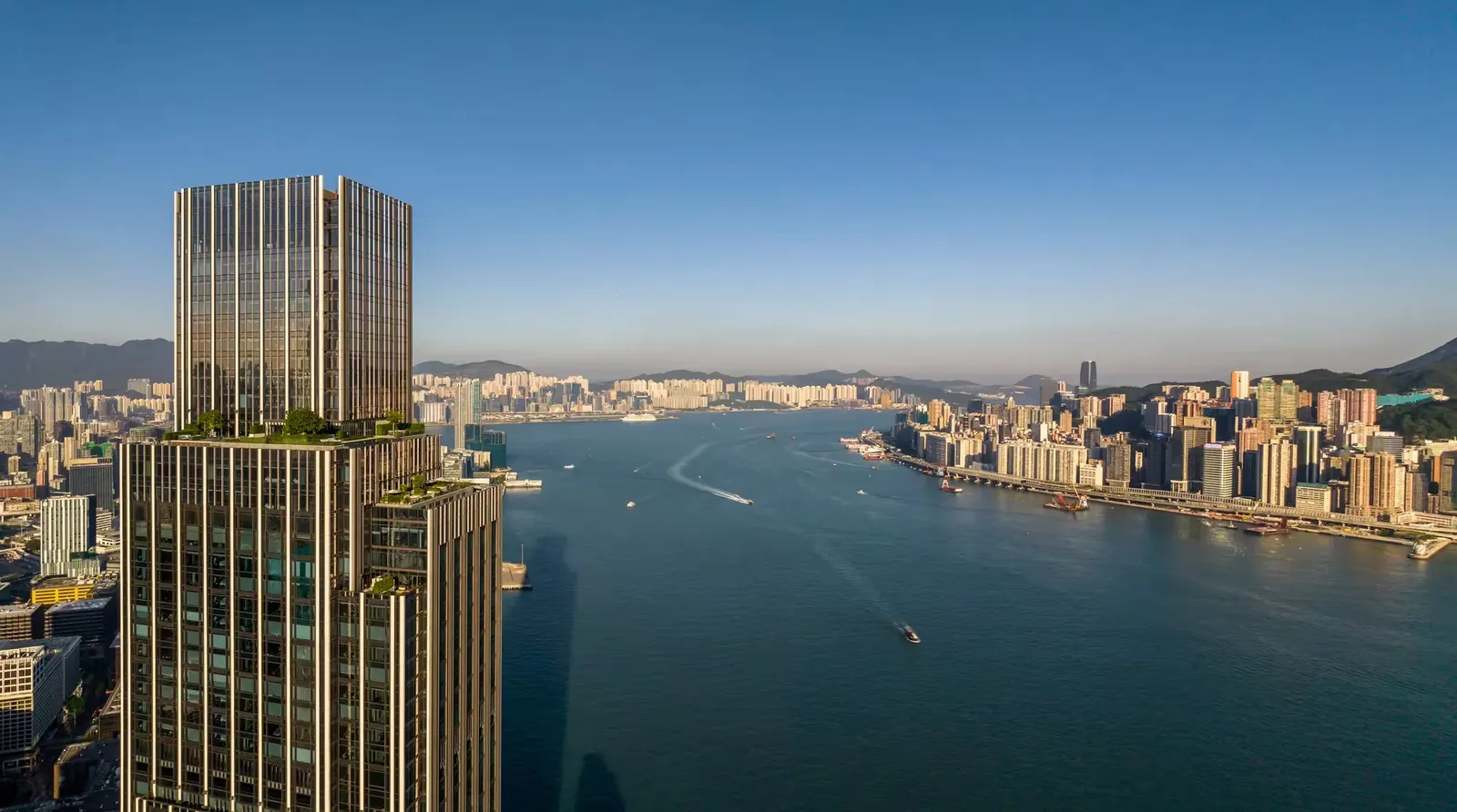 Harbour House exterior at Rosewood Hong Kong