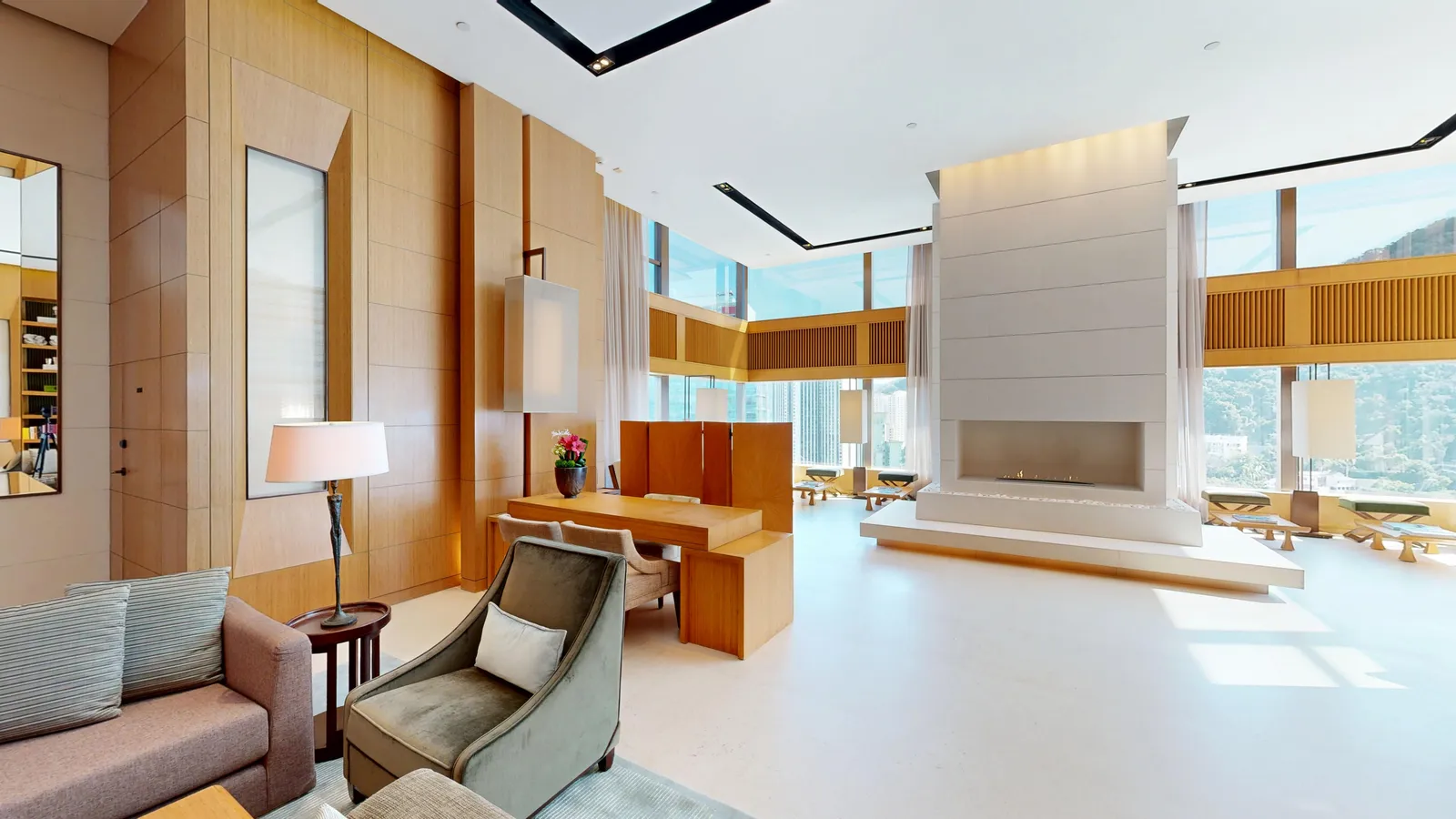 The Upper House — lobby, press photograph from the official property site