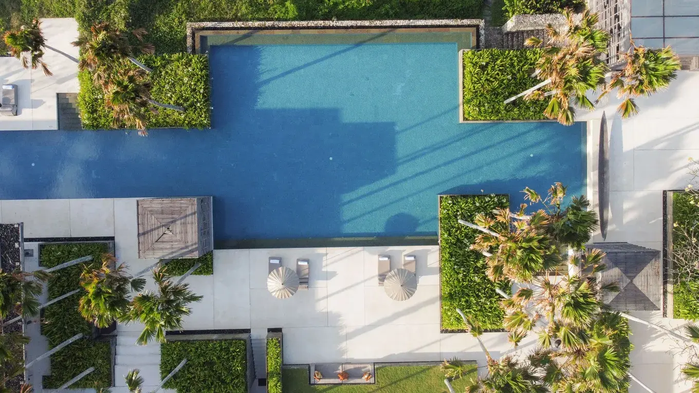 Alila Villas Uluwatu — view, press photograph from the official property site