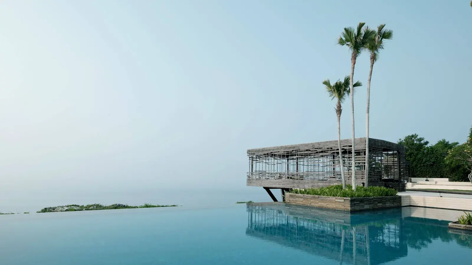 Alila Villas Uluwatu — view, press photograph from the official property site