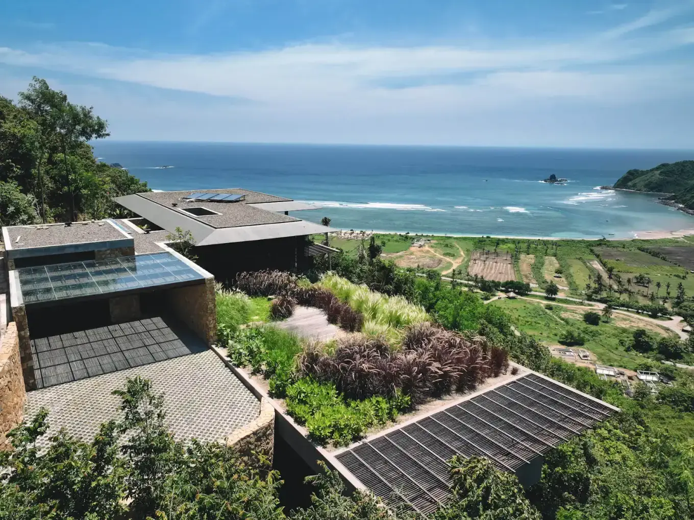villa awasi aerial coast at Tampah Hills