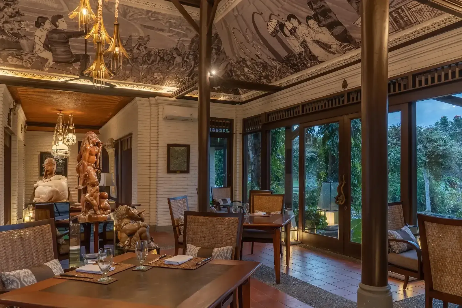 panen padi lounge at Tanah Gajah