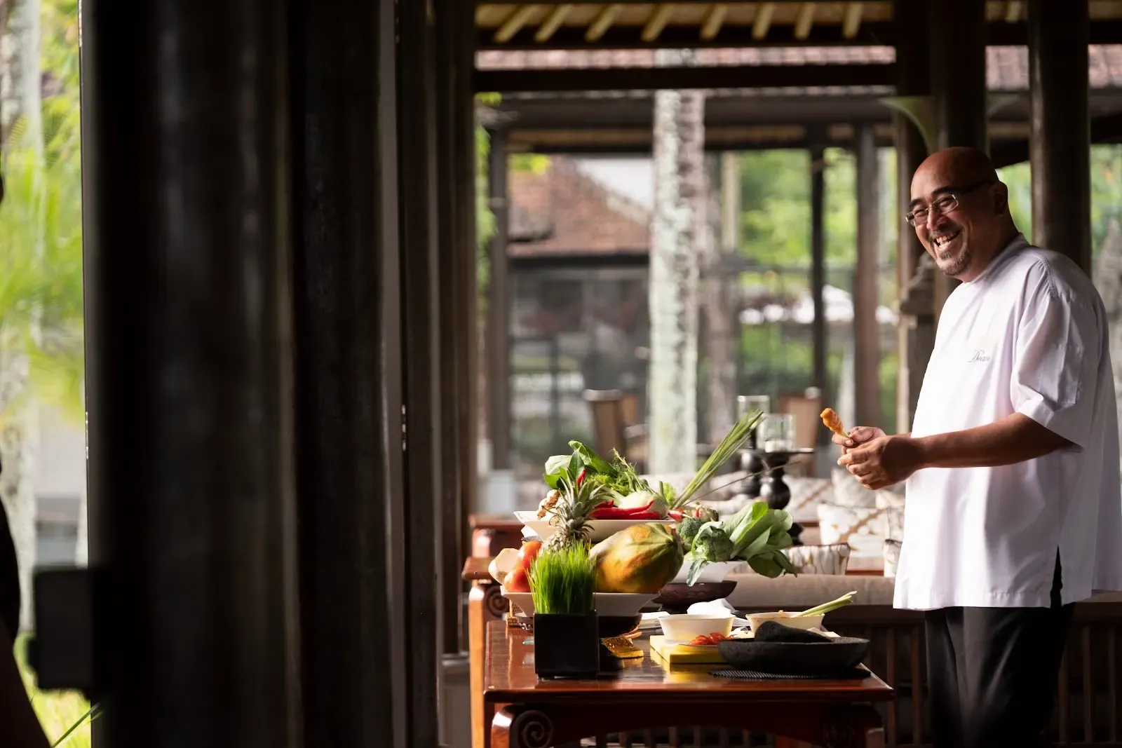 tempayan cooking class at Tanah Gajah