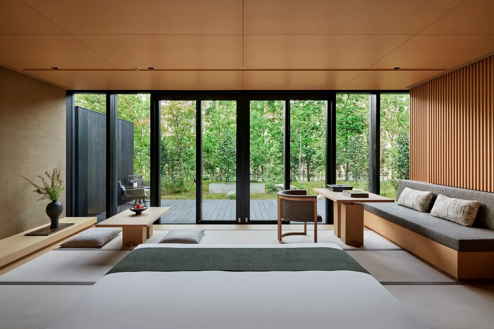 susuki room at Aman Kyoto