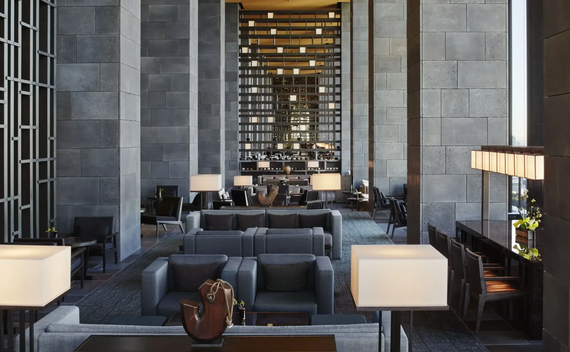 Aman Tokyo — lobby, press photograph from the official property site