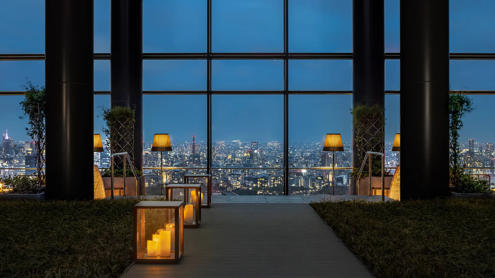 Bulgari Hotel Tokyo — view, press photograph from the official property site