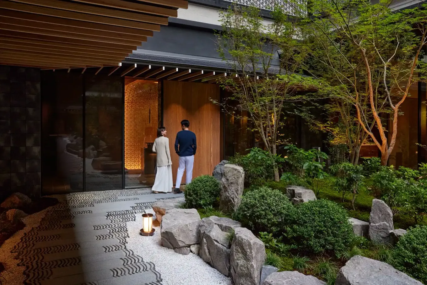 courtyard lifestyle at Dusit Thani Kyoto