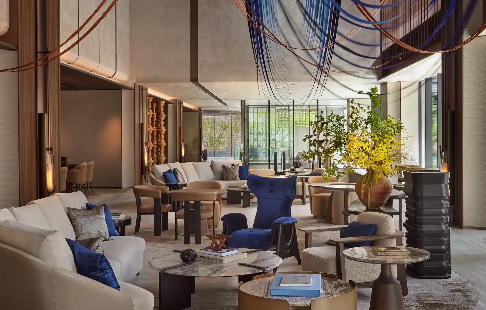 lobby at Dusit Thani Kyoto