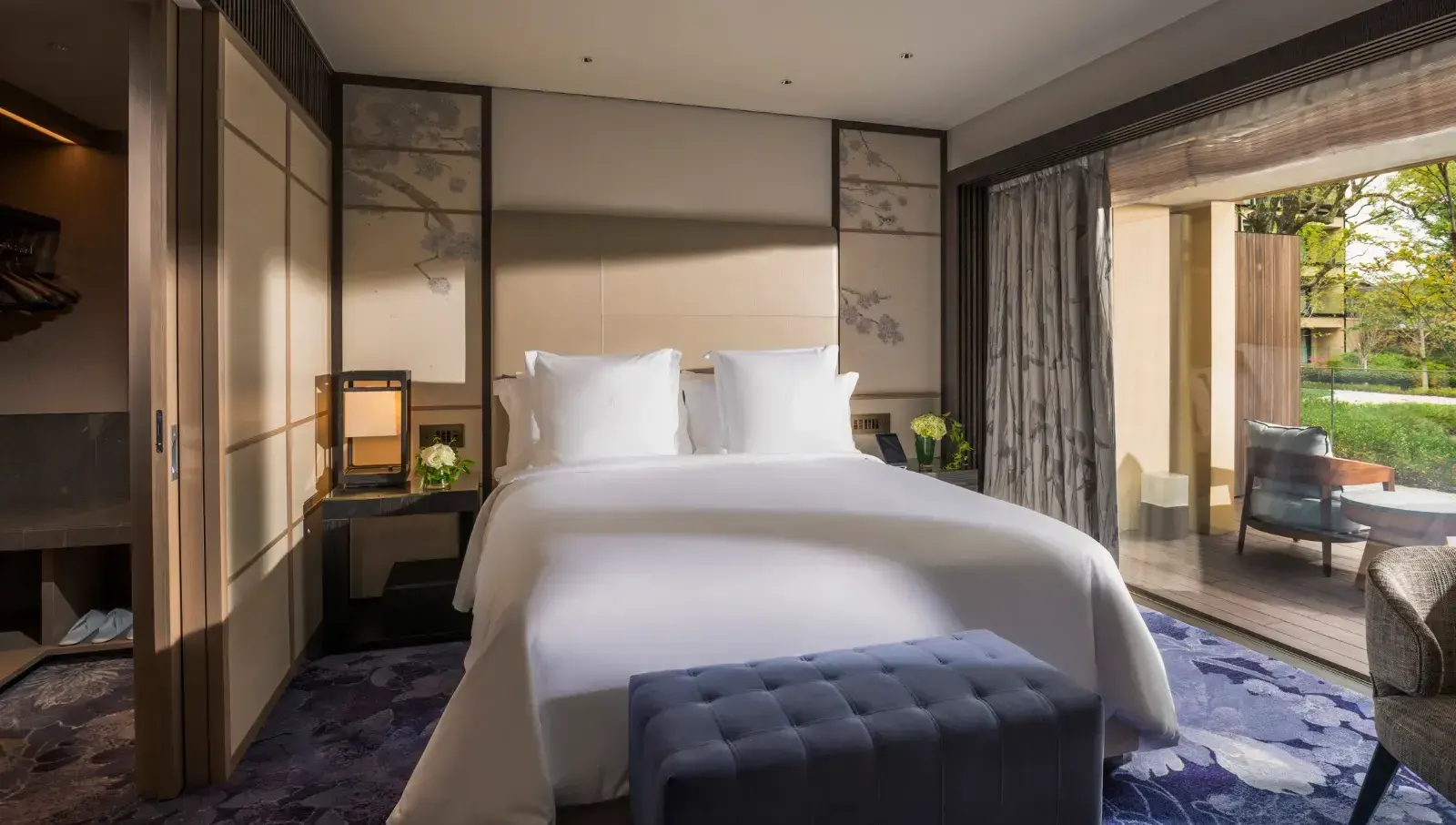 guest room garden at Four Seasons Kyoto