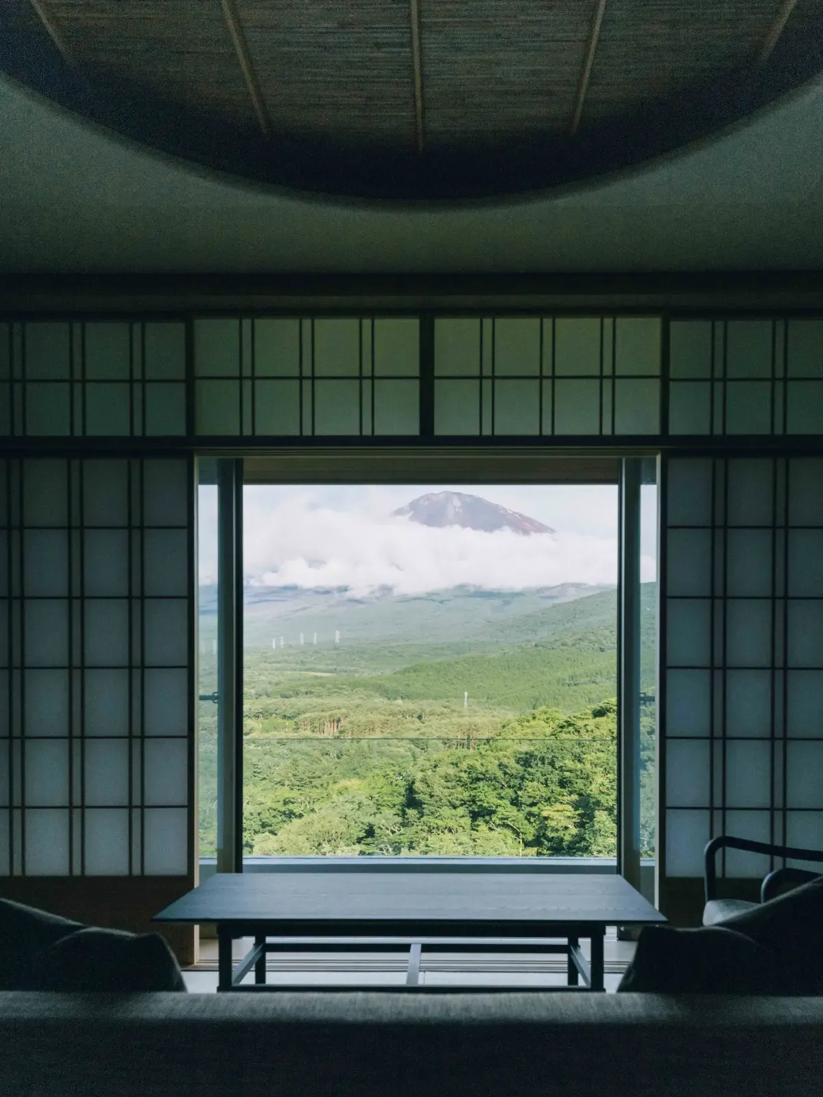 Mount Fuji view from Gora Kadan area