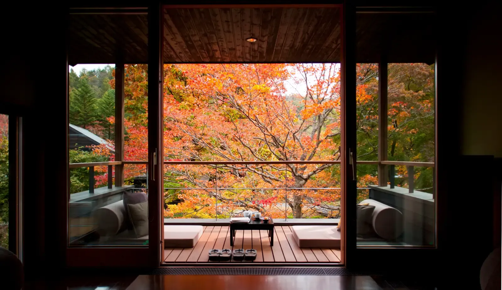 guest room mizunami at Hoshinoya Karuizawa