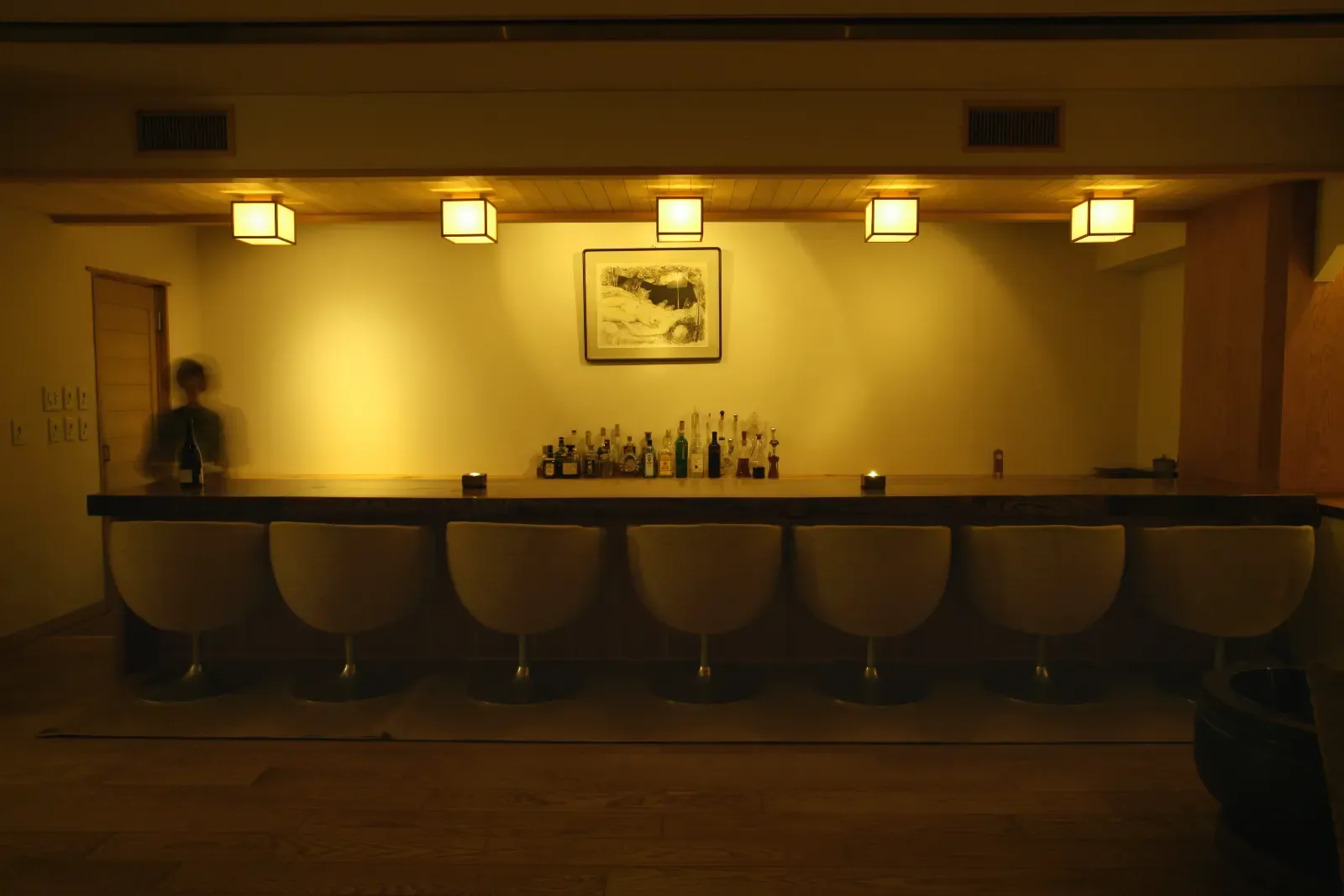 The bar lounge at Kayotei.