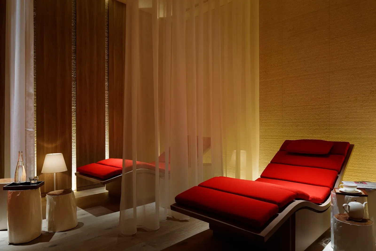 spa relaxation lounge at Palace Hotel Tokyo