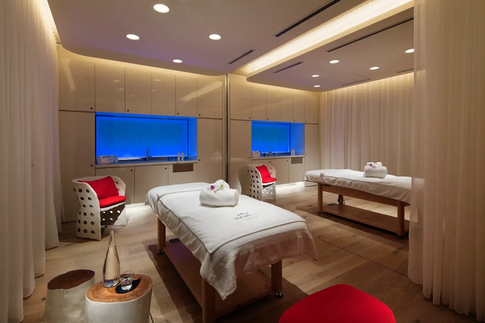 spa treatment rooms at Palace Hotel Tokyo