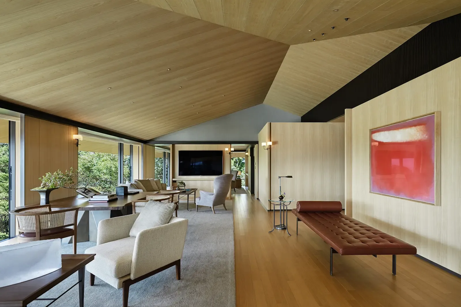 pagoda house living room at Park Hyatt Kyoto