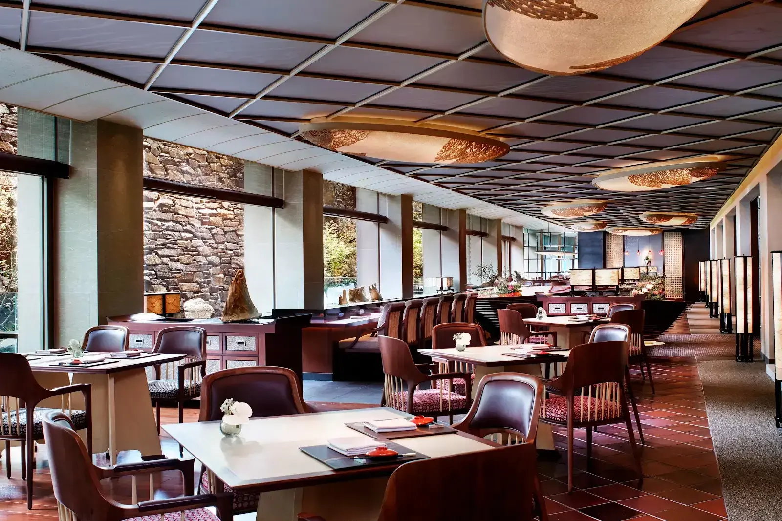 kaiseki restaurant at Ritz Carlton Kyoto