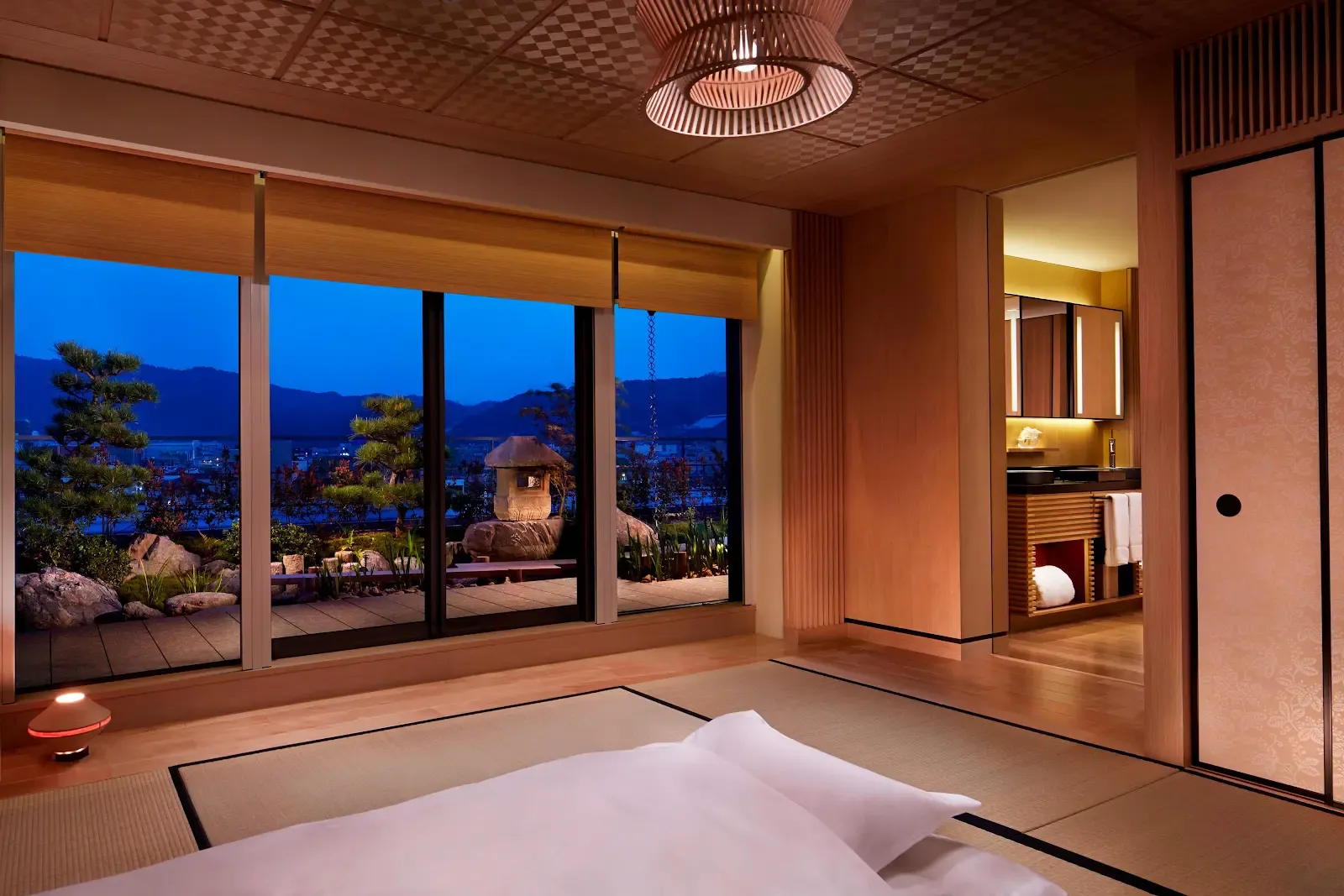 suite at Ritz Carlton Kyoto