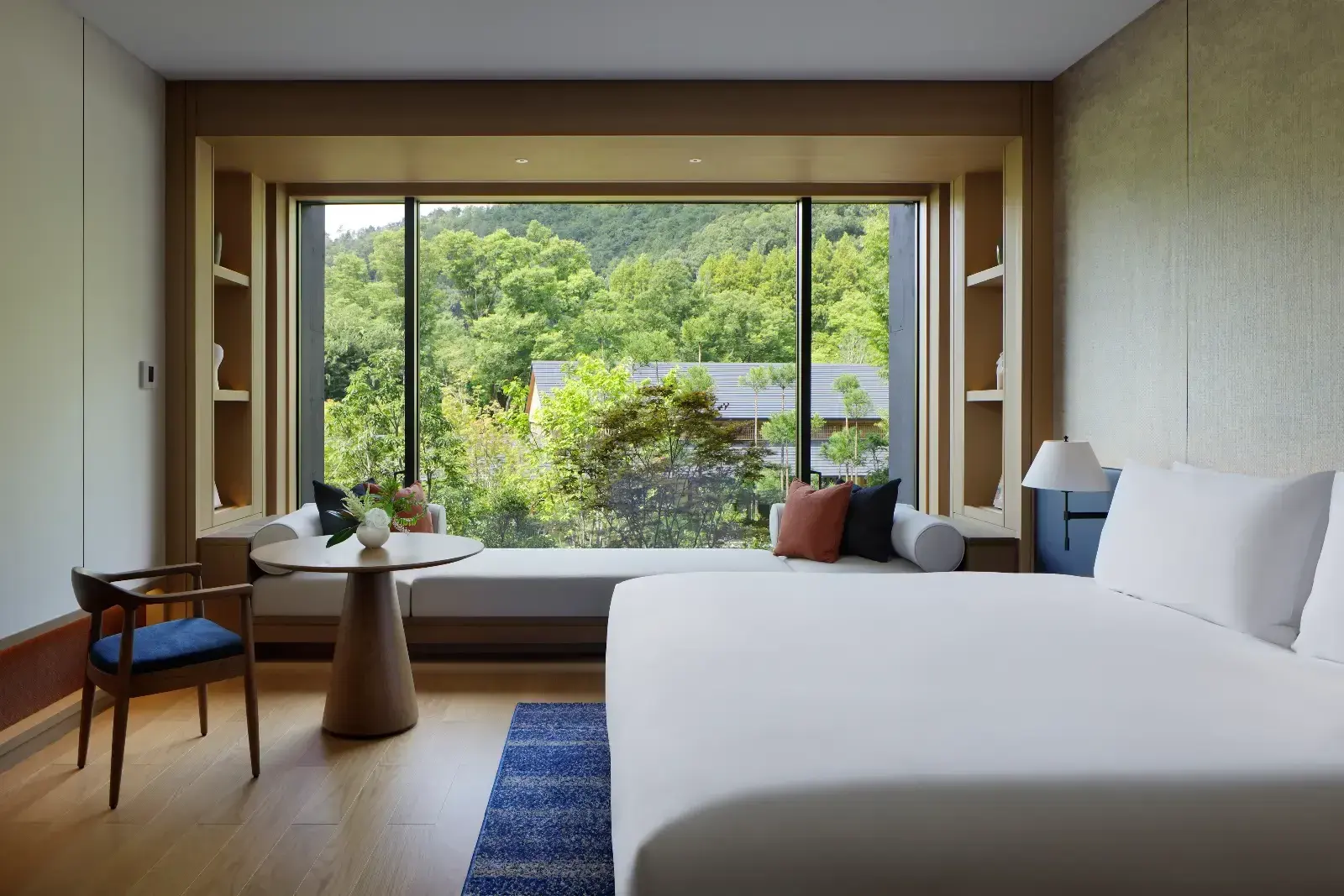 deluxe king room at Roku Kyoto