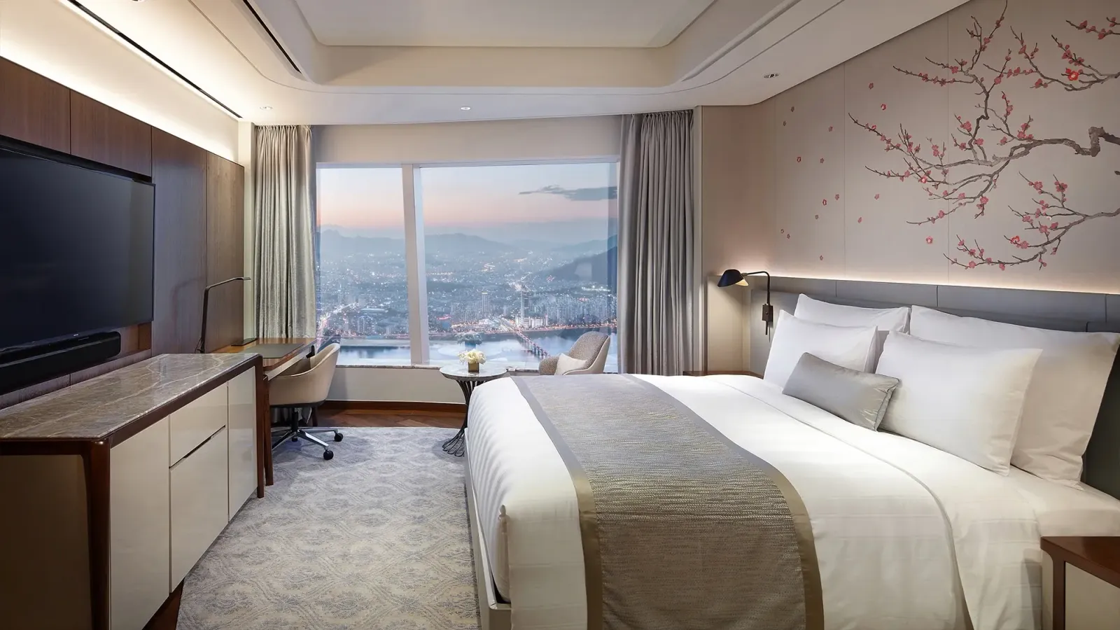 Suite accommodation at Signiel Seoul