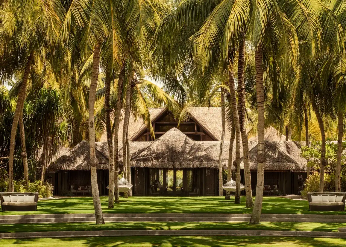 spa reception at One Only Reethi Rah