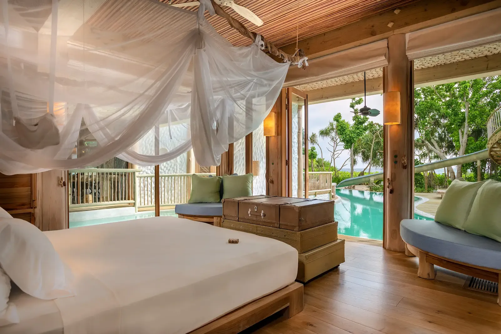 four bedroom residence at Soneva Fushi