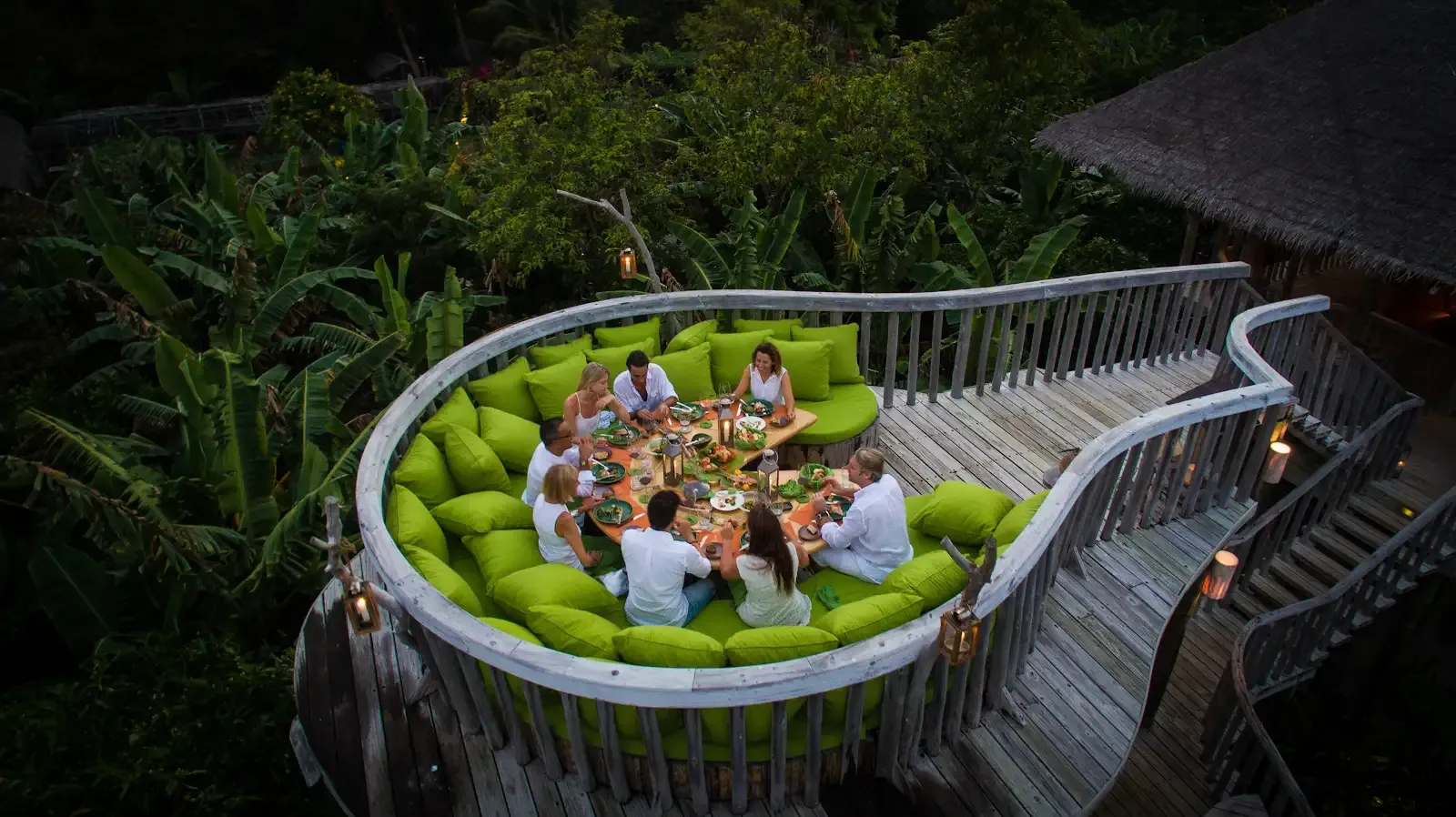 fresh in the garden at Soneva Fushi