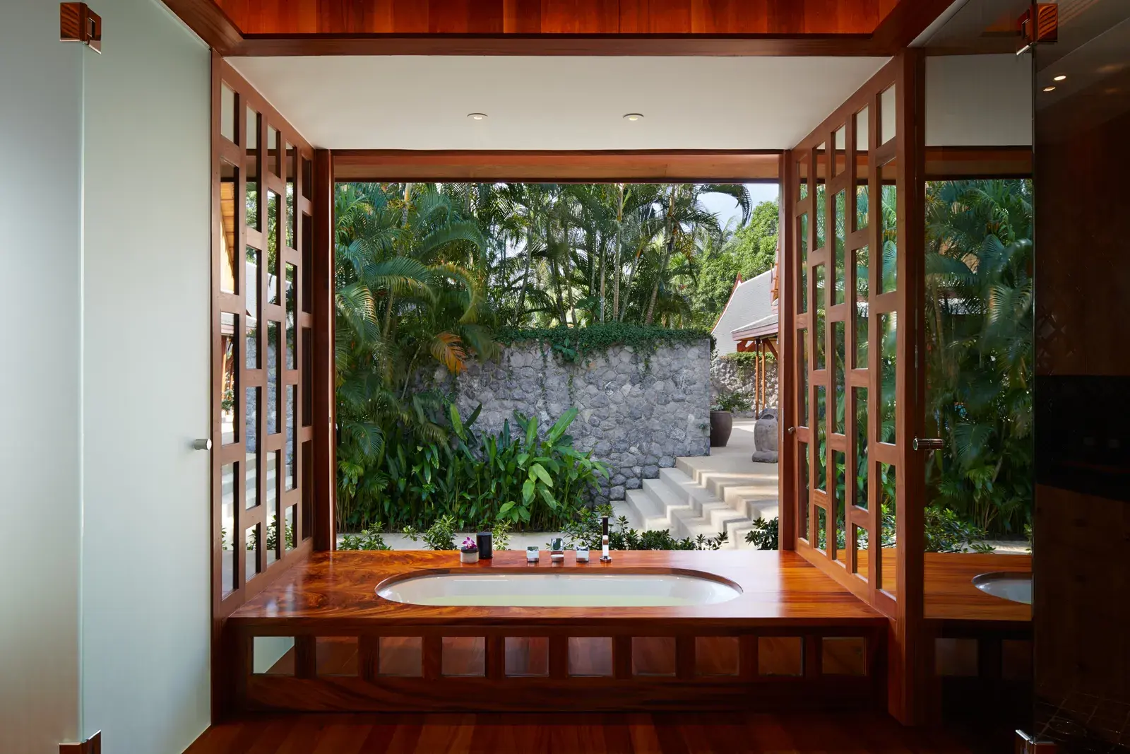 4-Bedroom Ocean Villa outdoor lounge at Amanpuri, Phuket