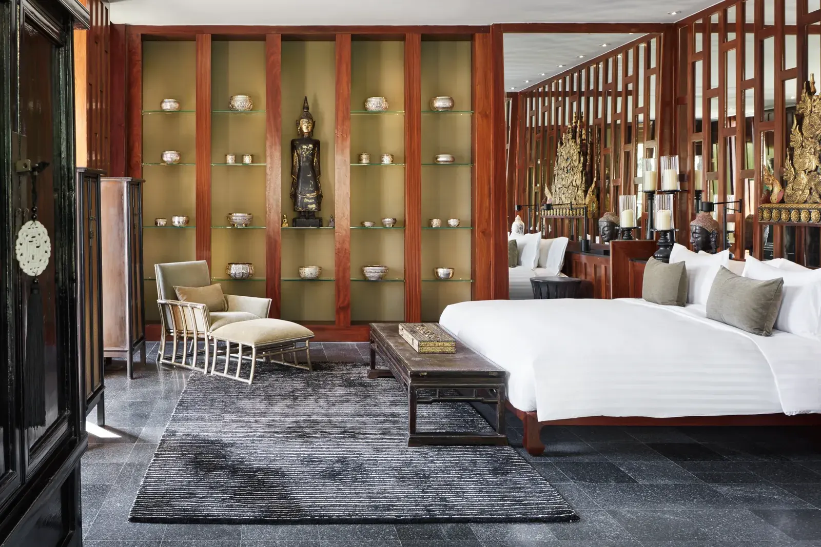 6-Bedroom Ocean Villa bedroom at Amanpuri, Phuket