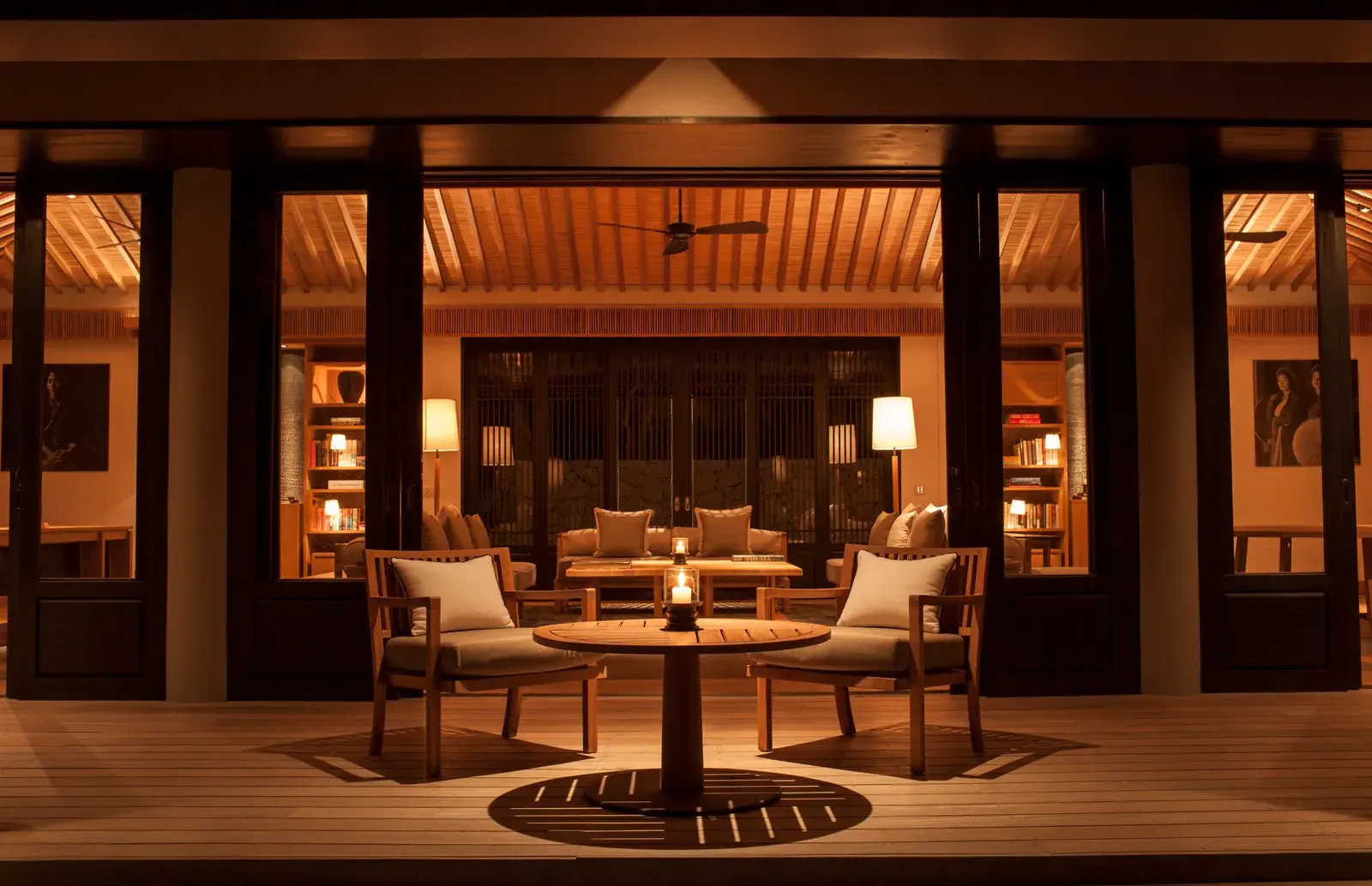 Bay View Residence living pavilion at Amanoi, Vietnam
