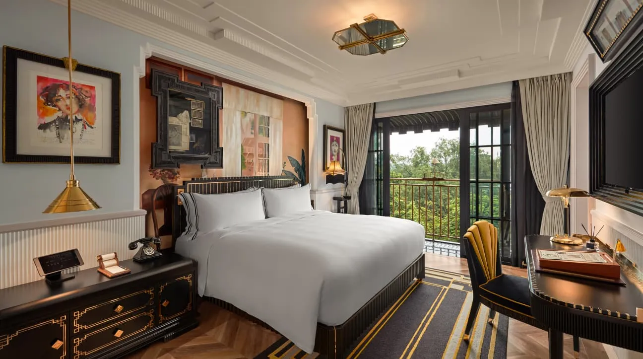 Capella Hanoi — room, press photograph from the official property site