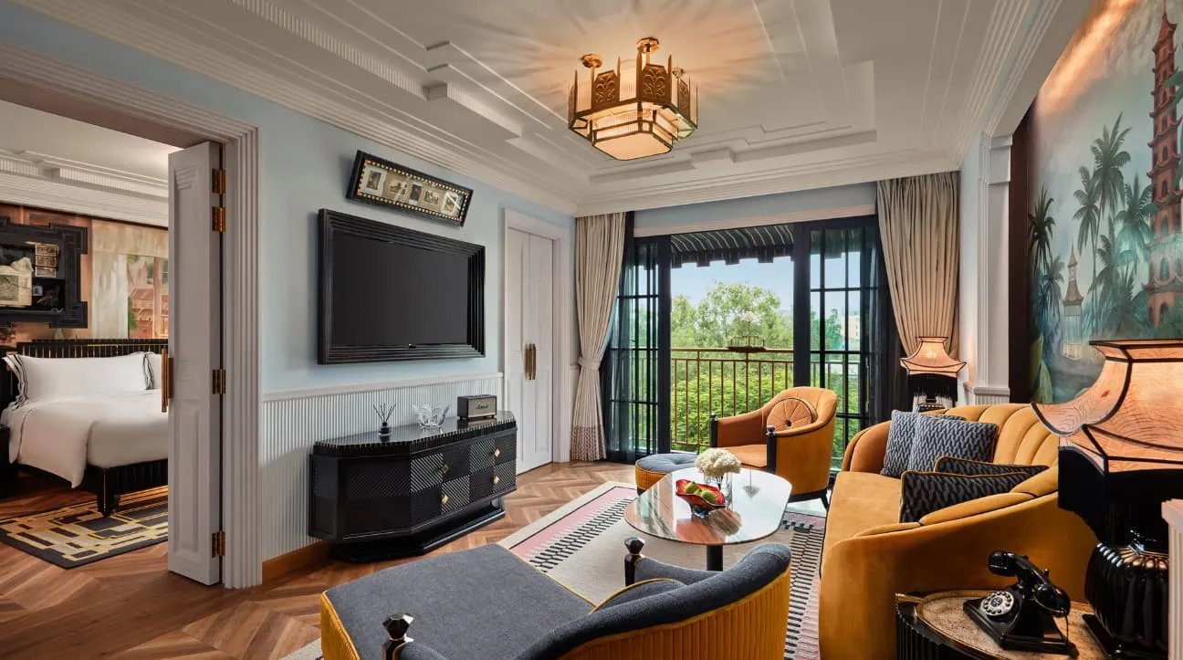 Capella Hanoi — room, press photograph from the official property site