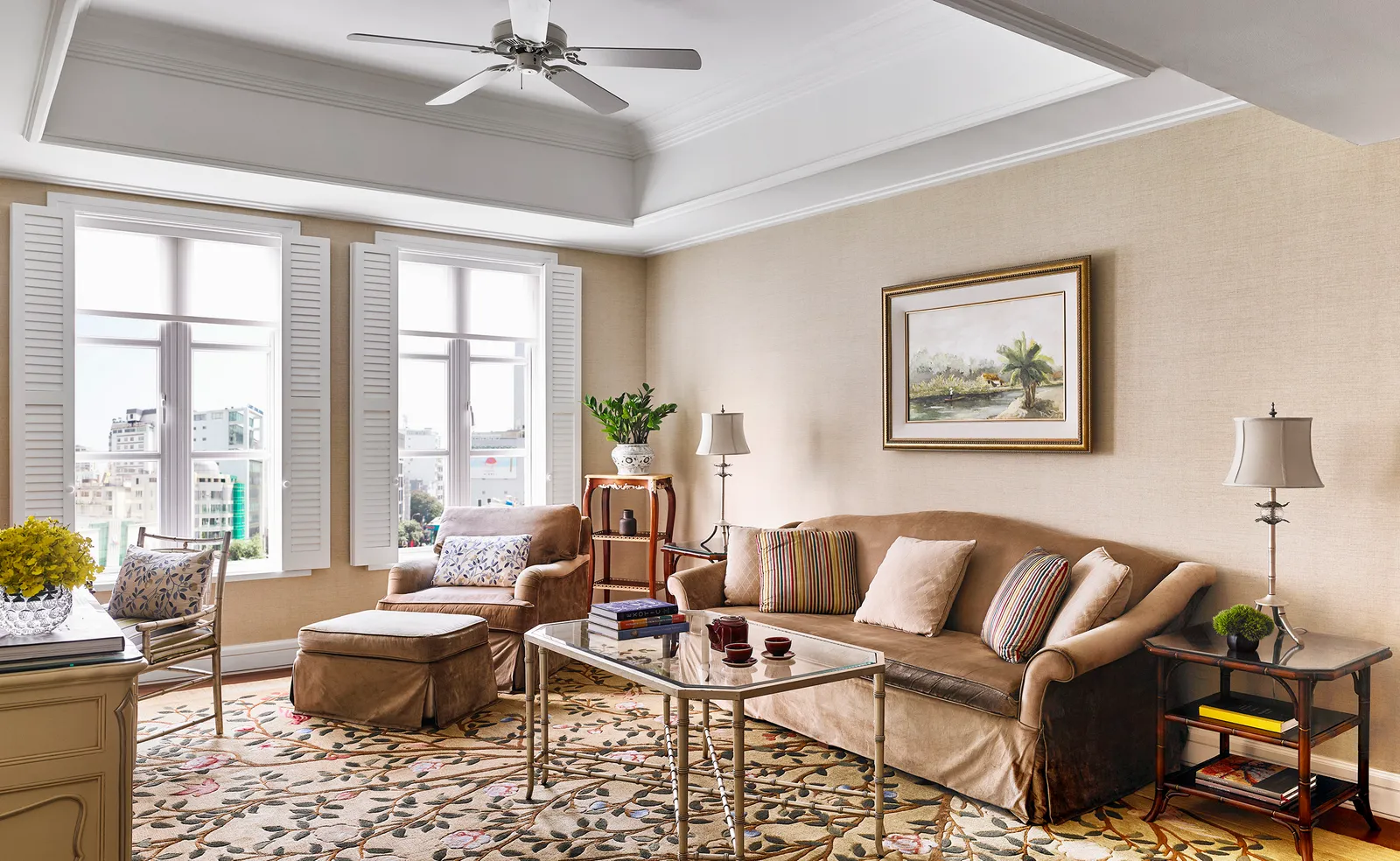 Living room suite at Park Hyatt Saigon, Vietnam