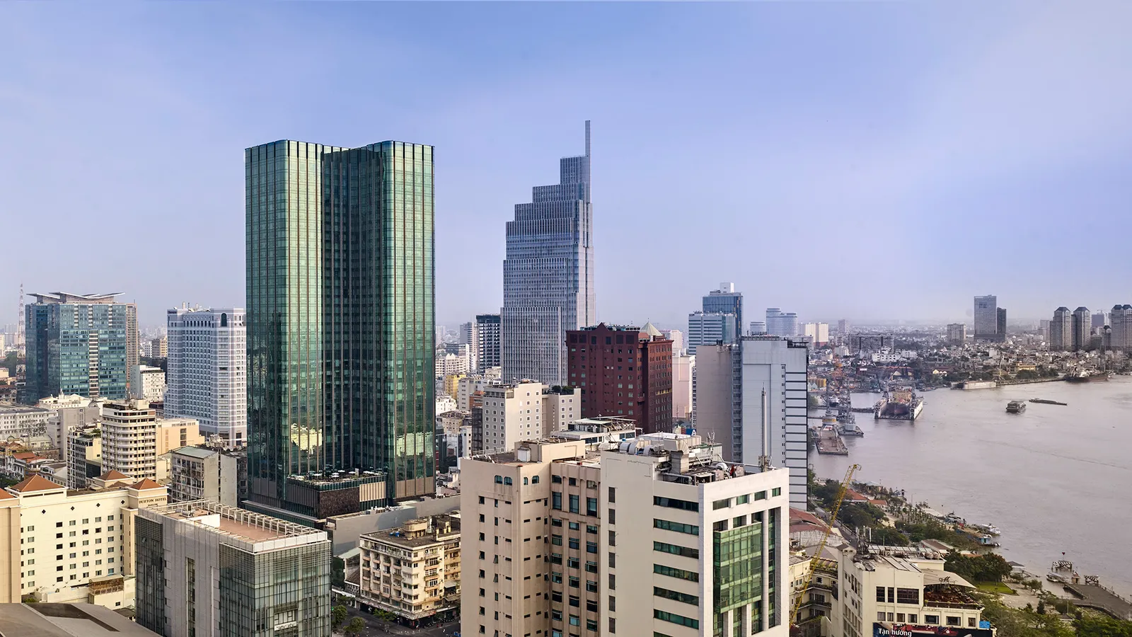 The Reverie Saigon — exterior, press photograph from the official property site