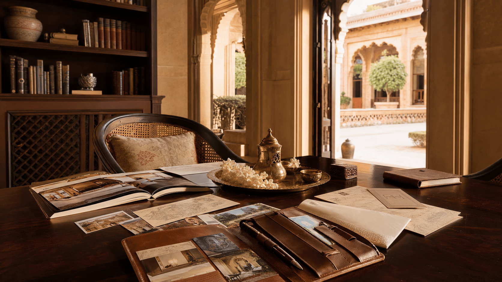India, India — editorial destination scene around Aman New Delhi.