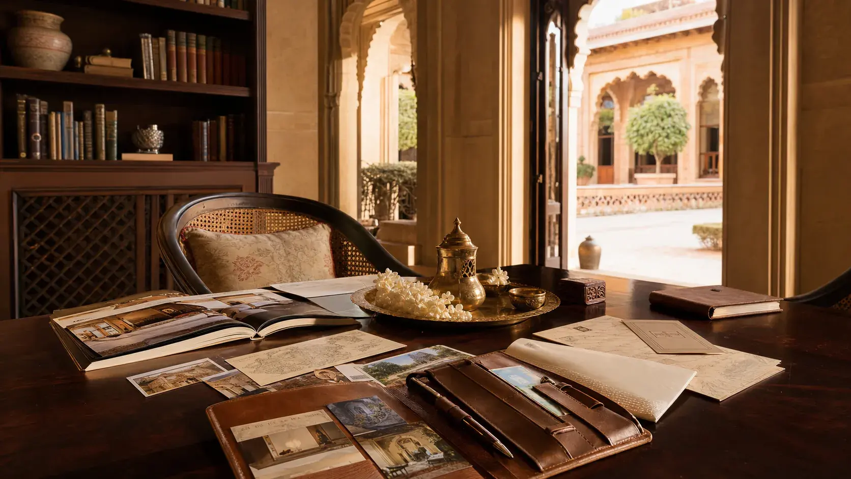 India, India — editorial destination scene around Aman New Delhi.