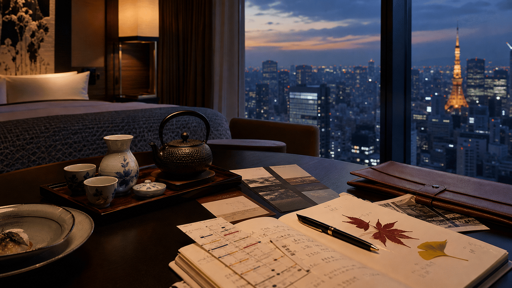 Japan, Japan — editorial destination scene around Aman Tokyo.