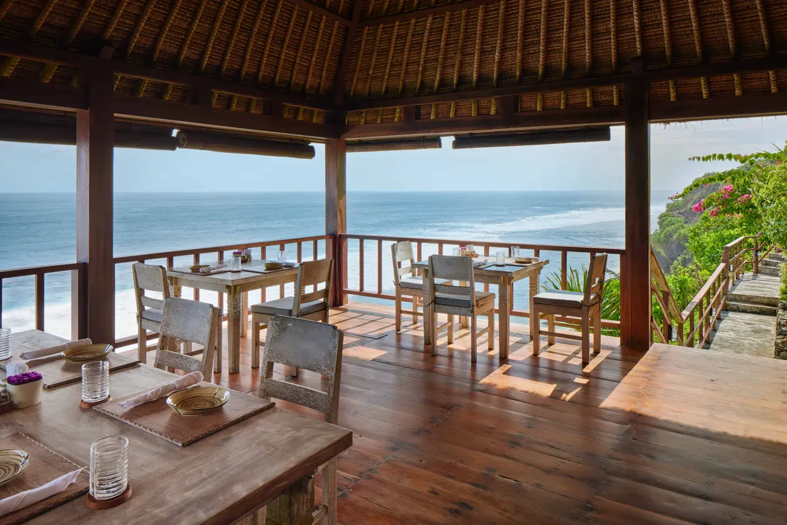 La Spiaggia private beach club at Bulgari Resort Bali