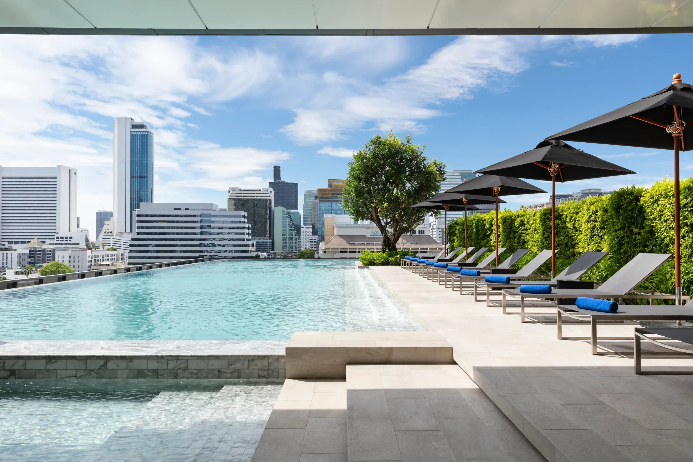 Swimming pool at Ascott Embassy Sathorn Bangkok
