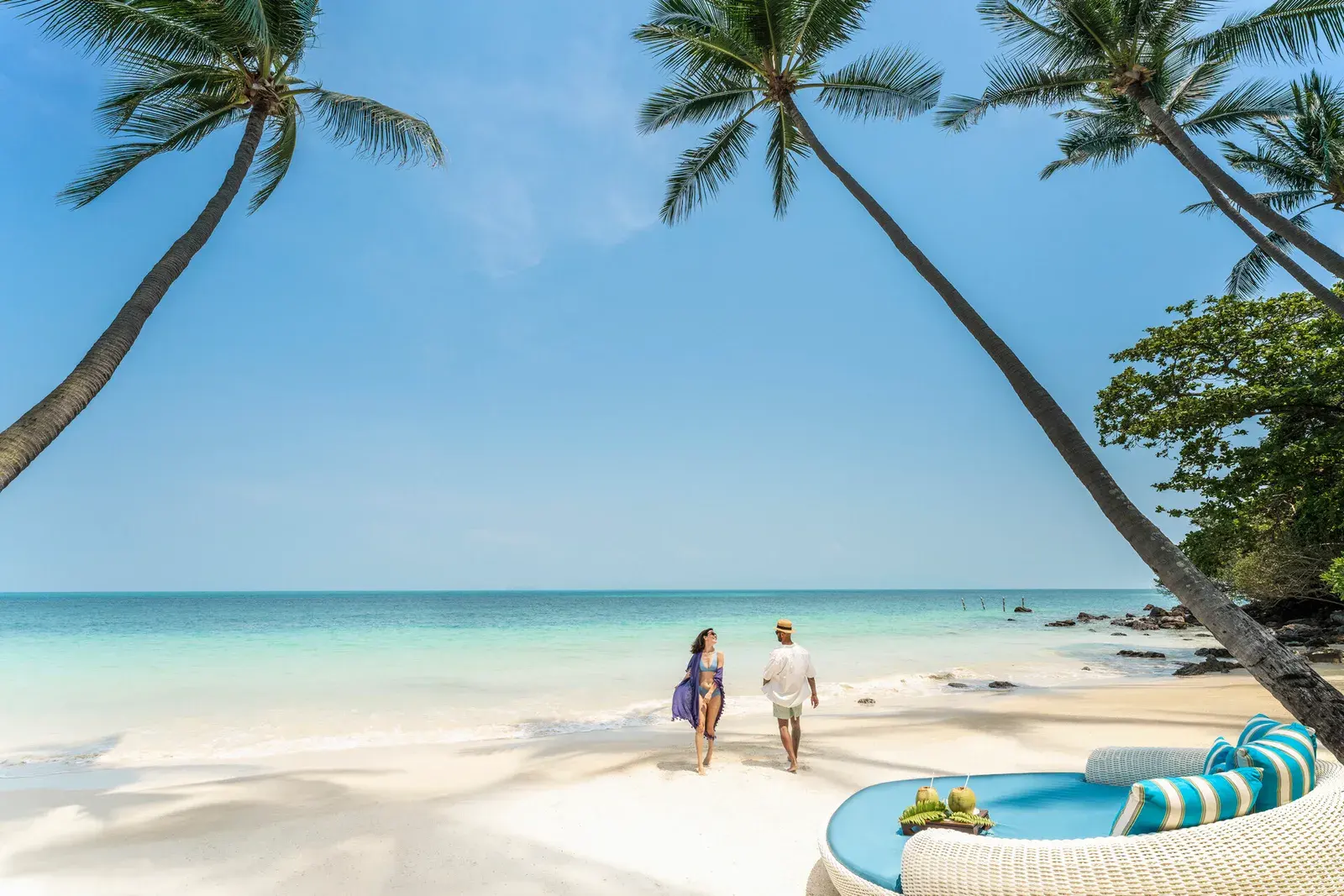 Beach at Four Seasons Resort Koh Samui