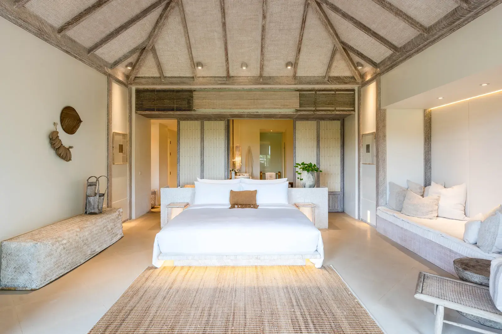 Suite bedroom at Raya Heritage Chiang Mai